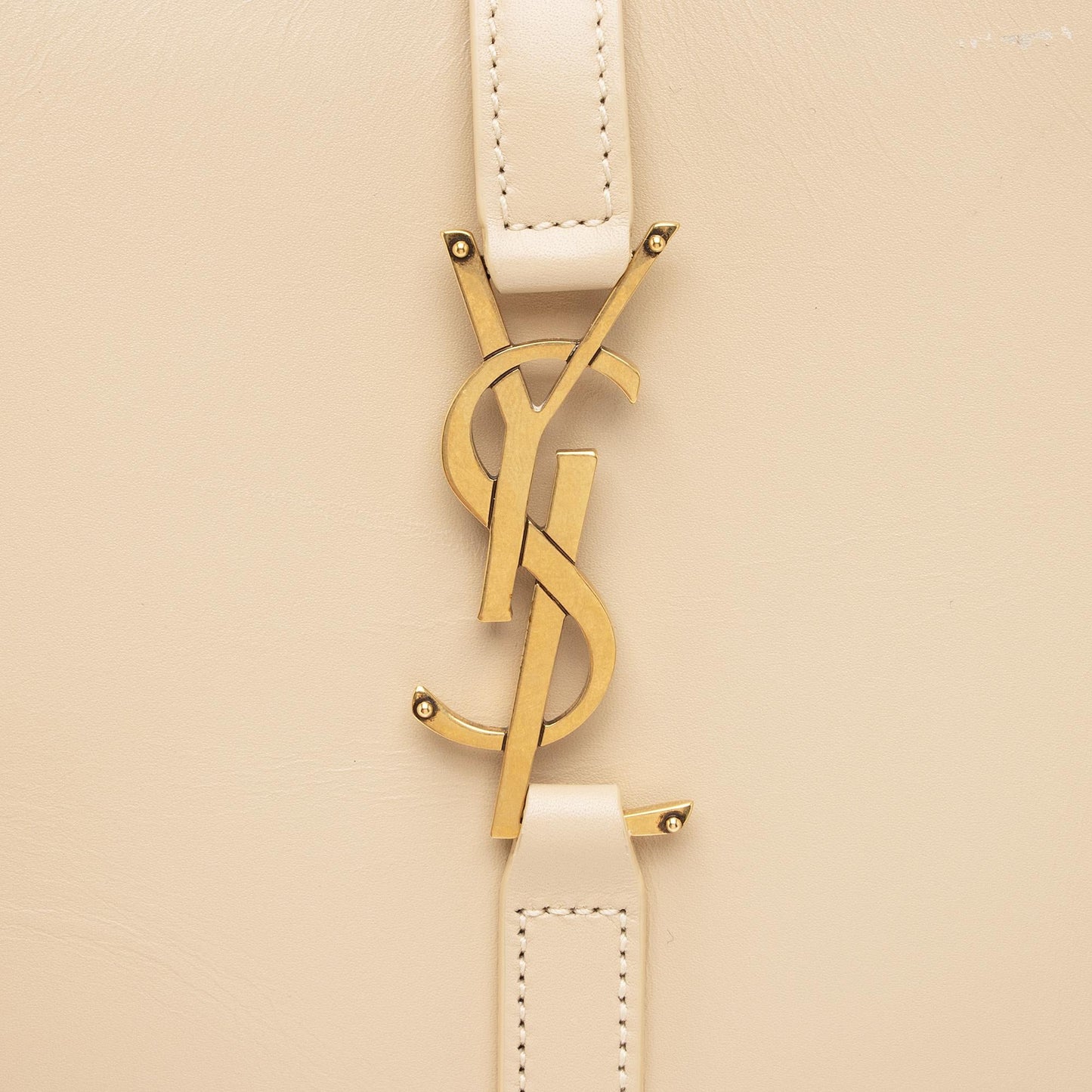 Saint Laurent Smooth Calfskin Monogram Le 5 A 7 Hobo (SHF-TLqJE4)