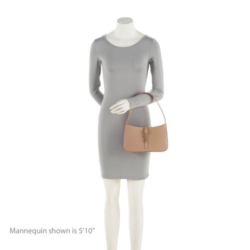 Saint Laurent Smooth Calfskin Monogram Le 5 A 7 Hobo (SHF-TLqJE4)