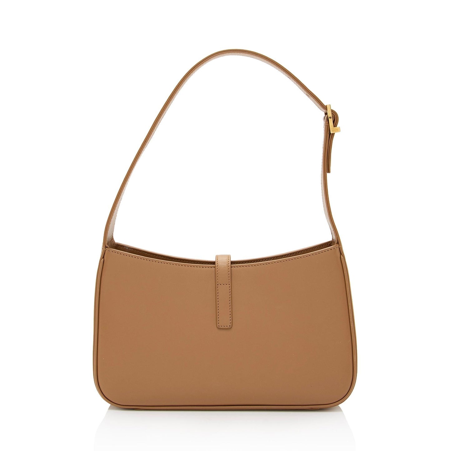 Saint Laurent Smooth Calfskin Monogram Le 5 A 7 Hobo (SHF-QB8CXX)