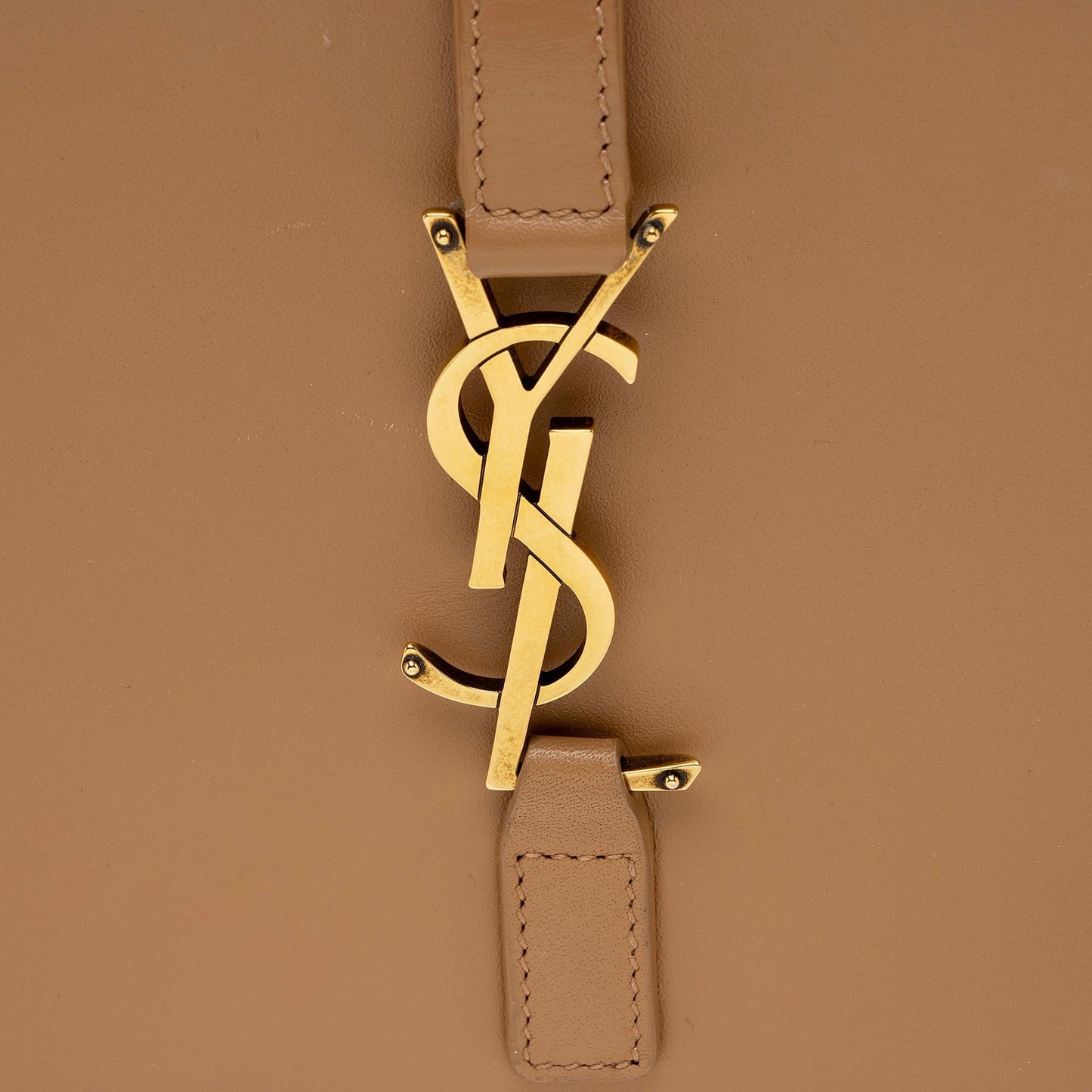 Saint Laurent Smooth Calfskin Monogram Le 5 A 7 Hobo (SHF-QB8CXX)