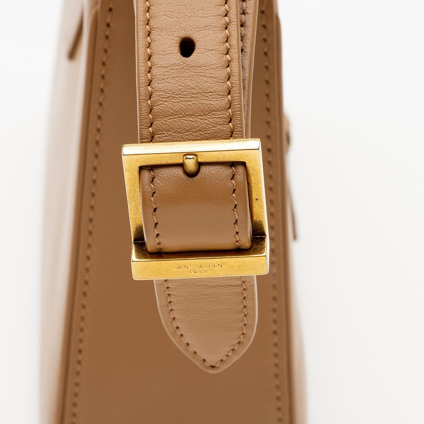 Saint Laurent Smooth Calfskin Monogram Le 5 A 7 Hobo (SHF-QB8CXX)