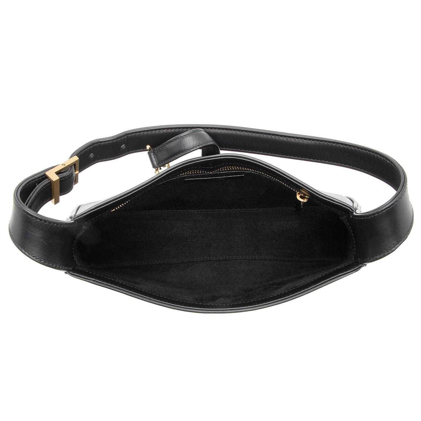Saint Laurent Smooth Calfskin Monogram Le 5 A 7 Hobo (SHF-X5WO2I)