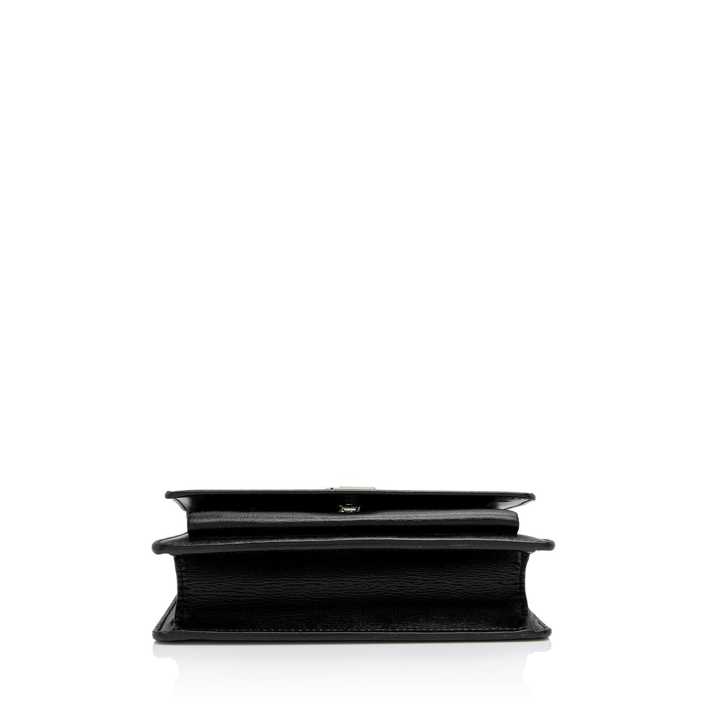 Saint Laurent Smooth Calfskin Monogram Sunset Mini Wallet on Chain Bag (SHF-DINzFy)