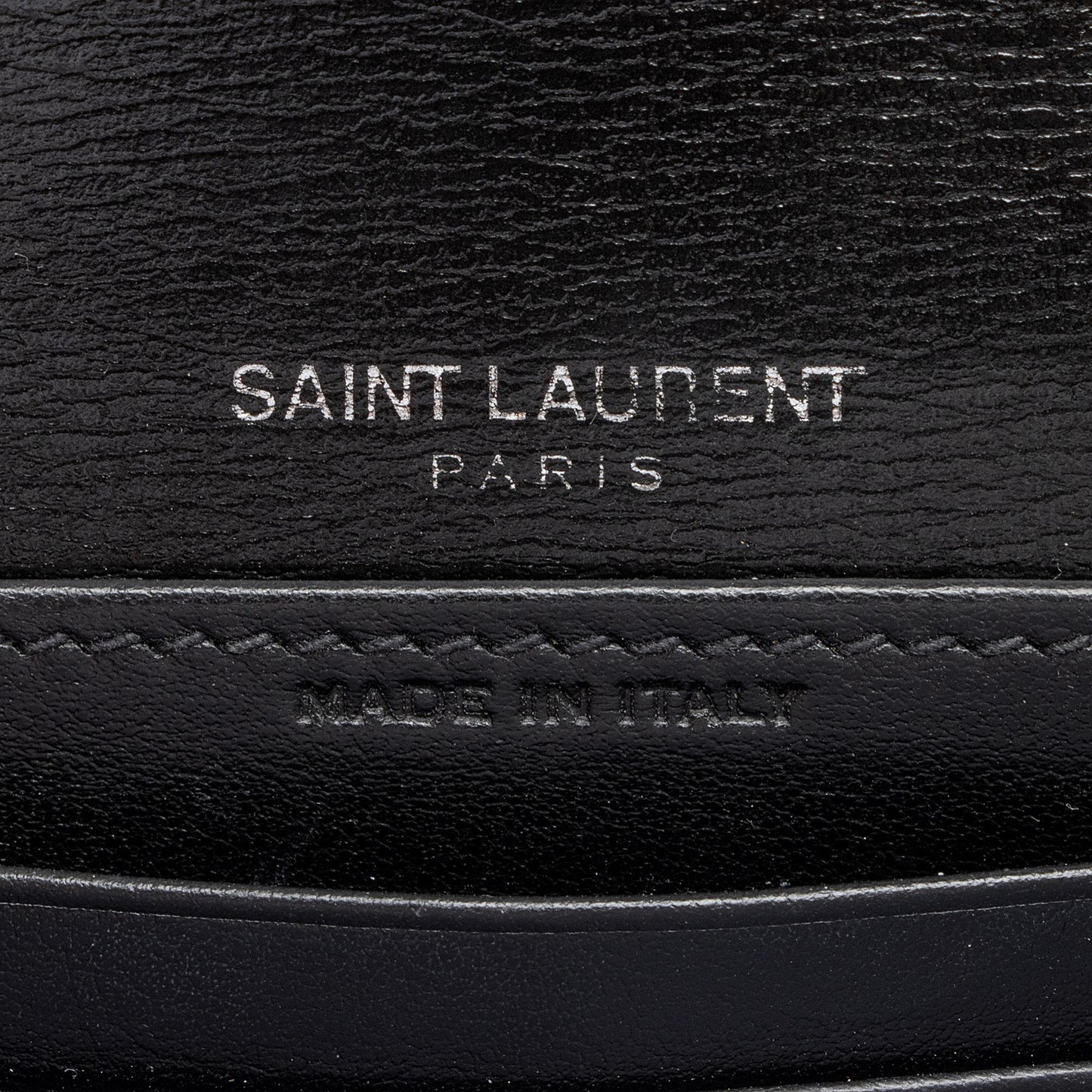 Saint Laurent Smooth Calfskin Monogram Sunset Mini Wallet on Chain Bag (SHF-DINzFy)