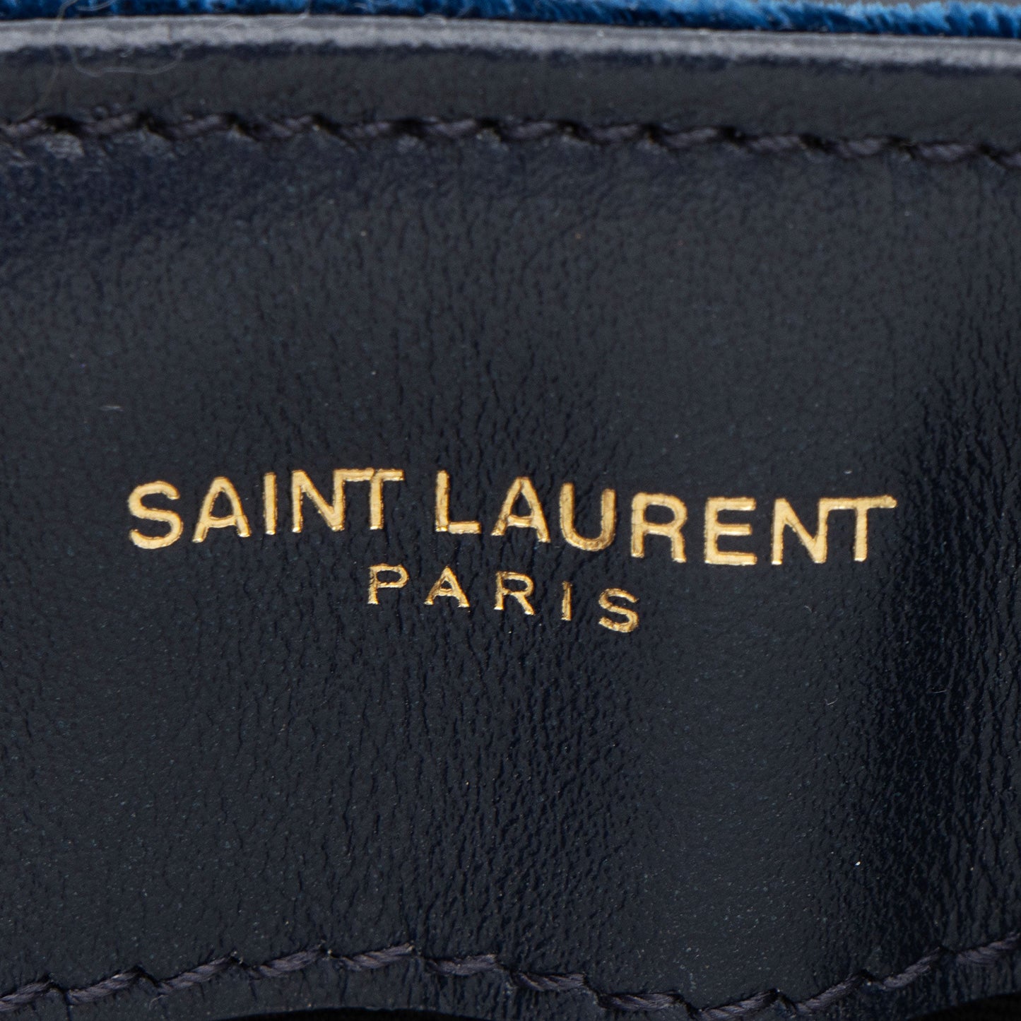 Saint Laurent Velvet Monogram LouLou Small Shoulder Bag