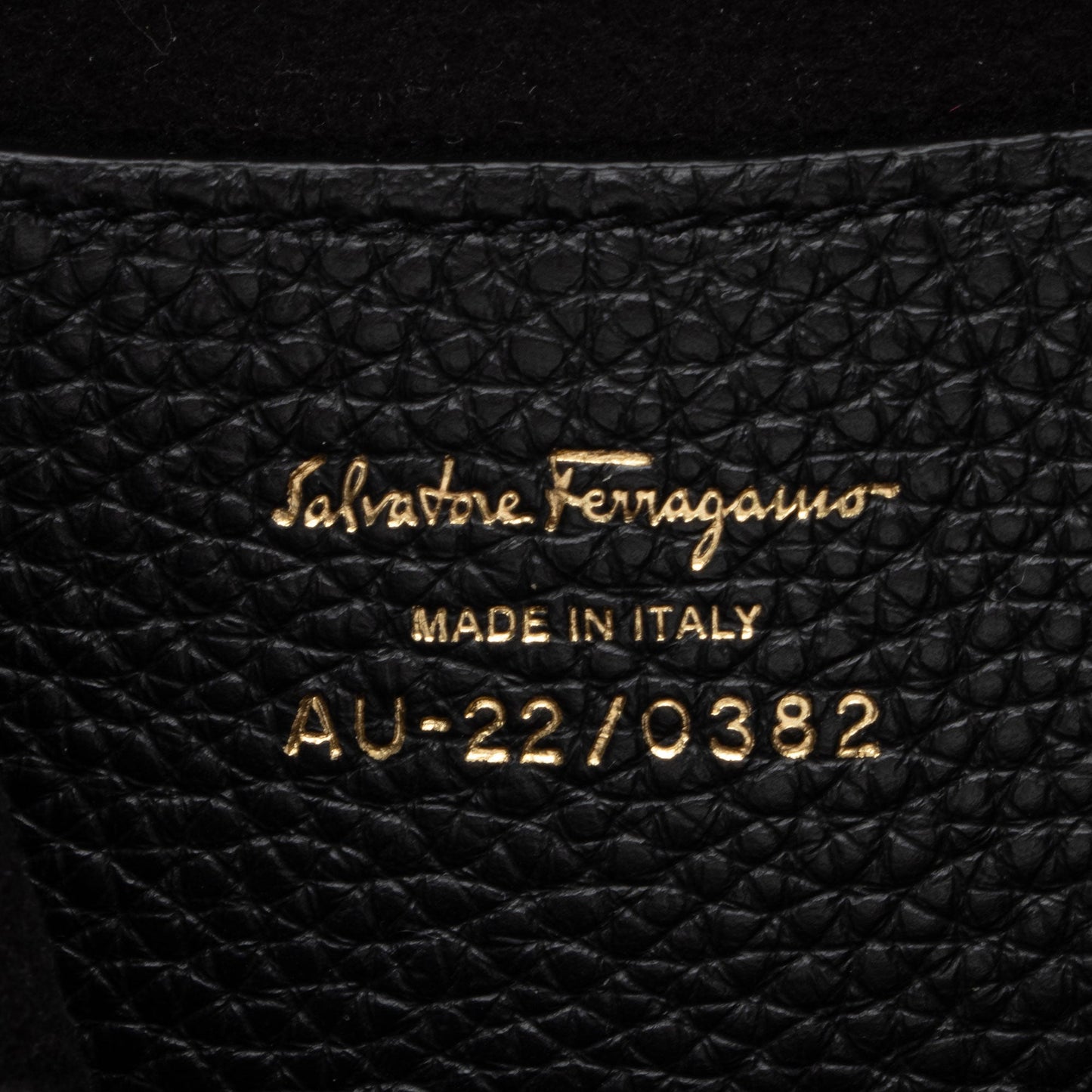 Salvatore Ferragamo Calfskin Gancini Mini Backpack (SHF-51pHFZ)