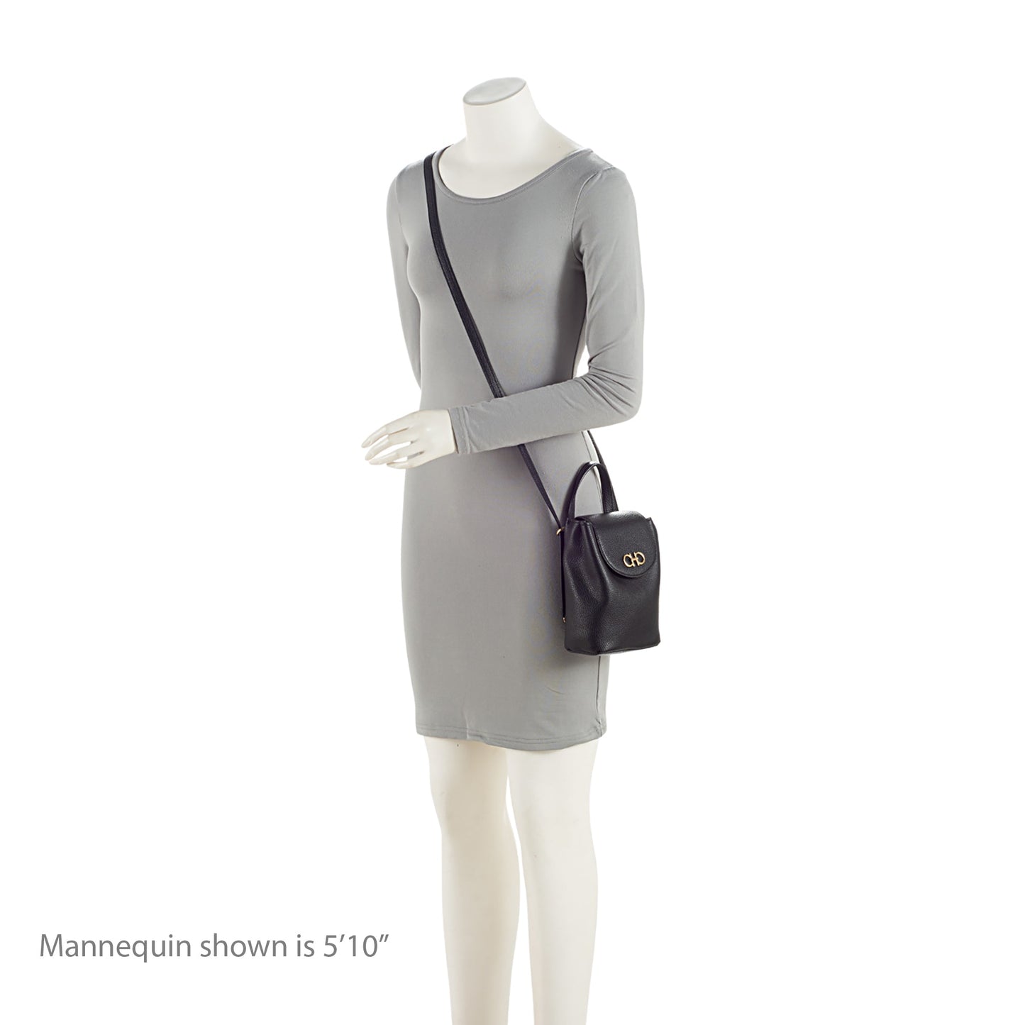 Salvatore Ferragamo Calfskin Gancini Mini Backpack (SHF-51pHFZ)