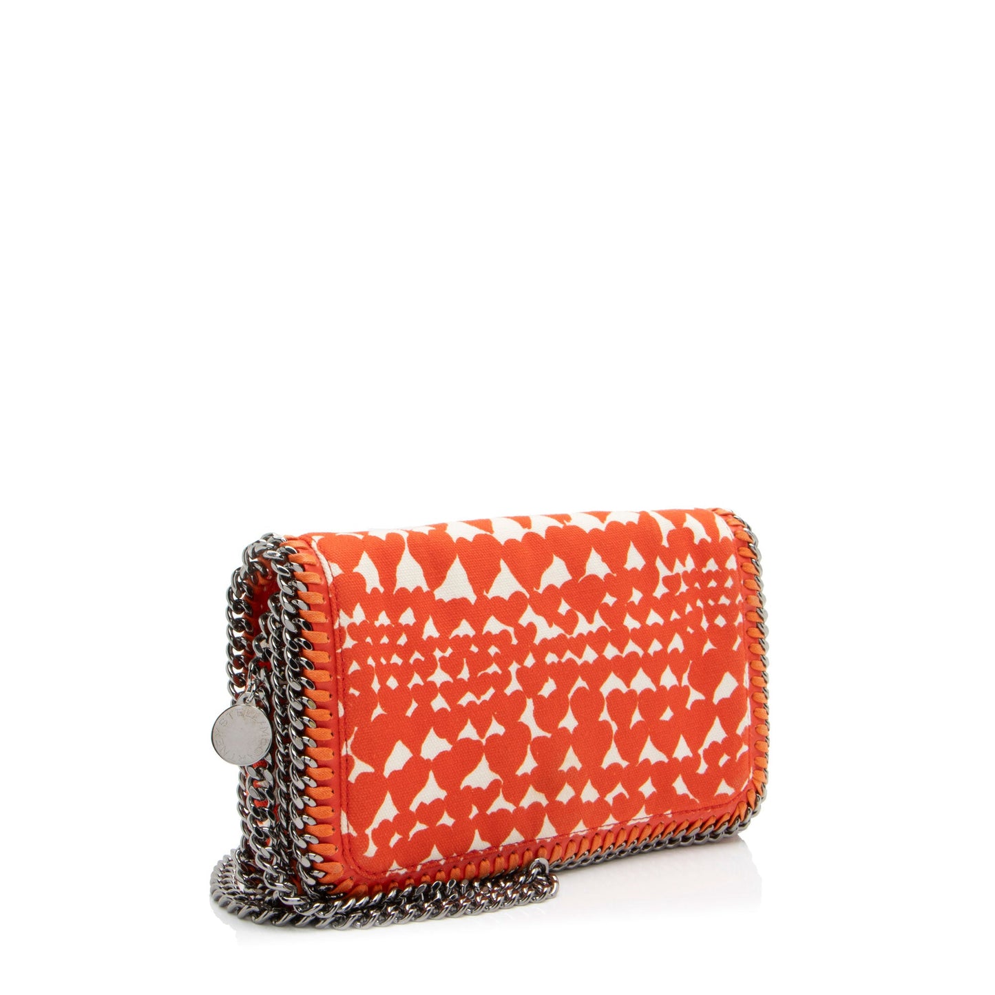 Stella McCartney Lipstick Heart Canvas Falabella Crossbody