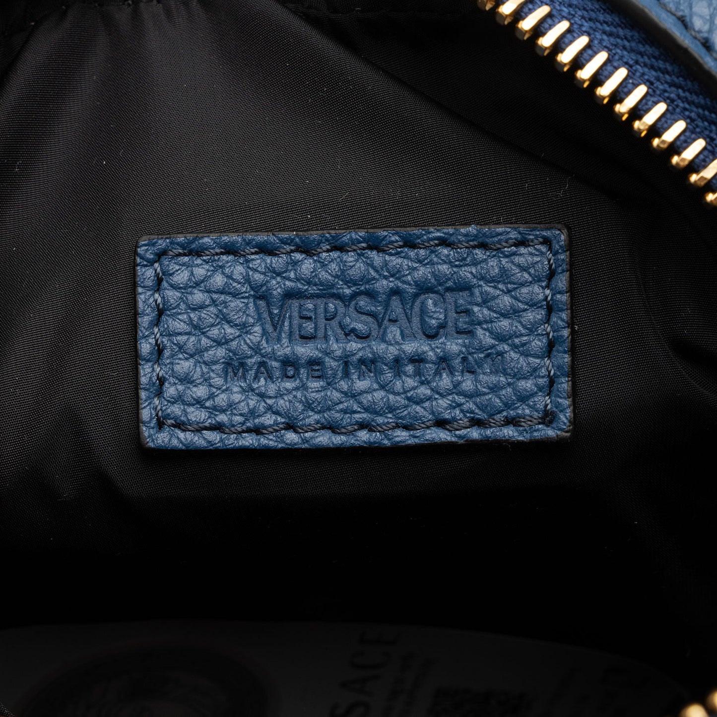 Versace Calfskin Medusa Tribute Small Crossbody Bag (SHF-uF10gl)