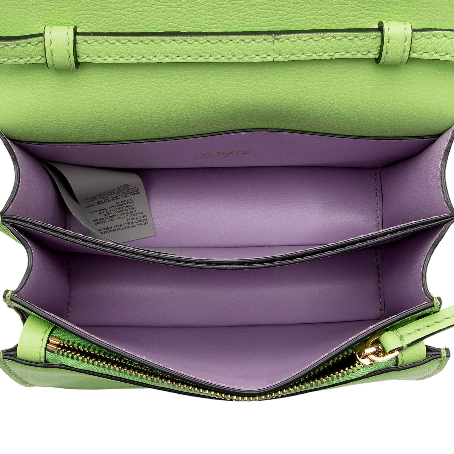 Versace Calfskin Palazzo Medusa Crossbody Bag (SHF-RhgcZQ)