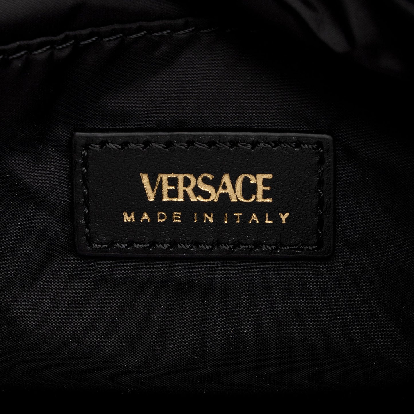 Versace Nylon Medusa Tribute Chain Crossbody