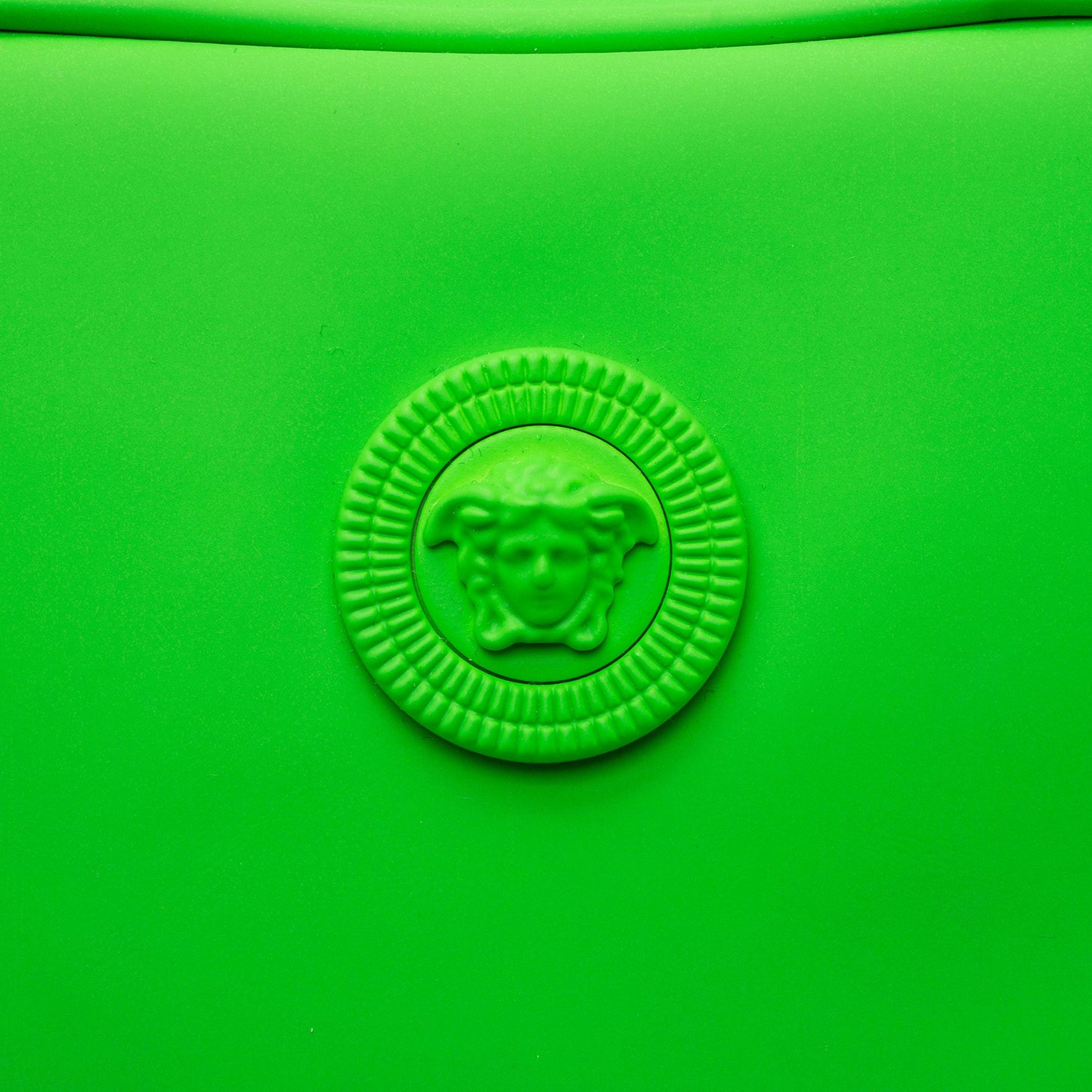 Versace Rubberized Calfskin Medusa Biggie Small Crossbody Bag (SHF-qprqxl)