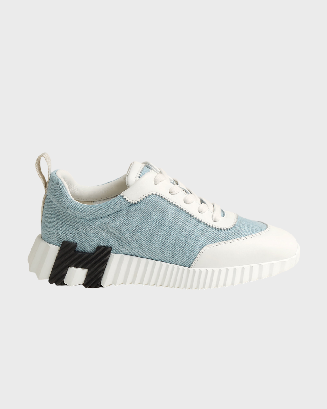 Hermes Bouncing Sneaker Bleu Clair / Blanc