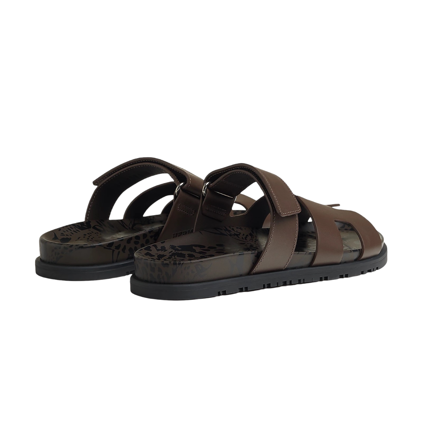 Hermes Chypre Sandal Dark Brown
