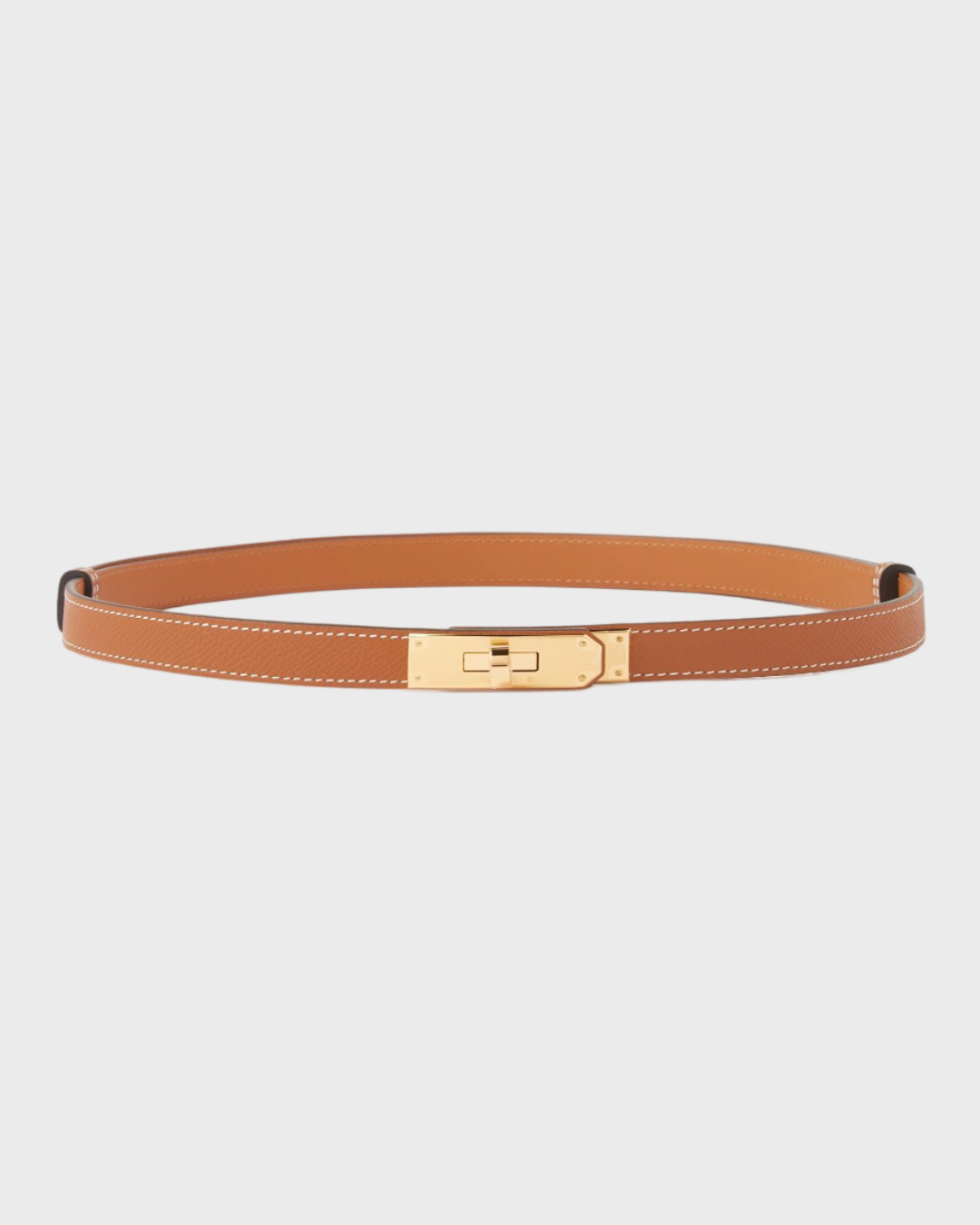 Hermes Kelly Belt 18 Brown