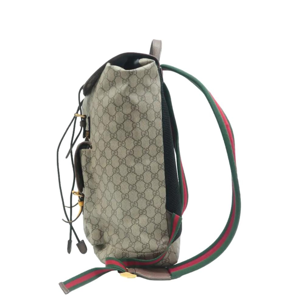 GUCCI Neo Vintage GG Supreme Canvas Backpack Beige 473869