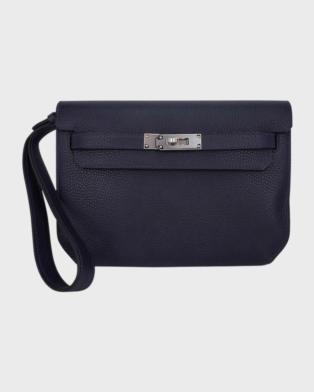 Hermes Kelly Depeches Pouch 25 Pouch Indigo