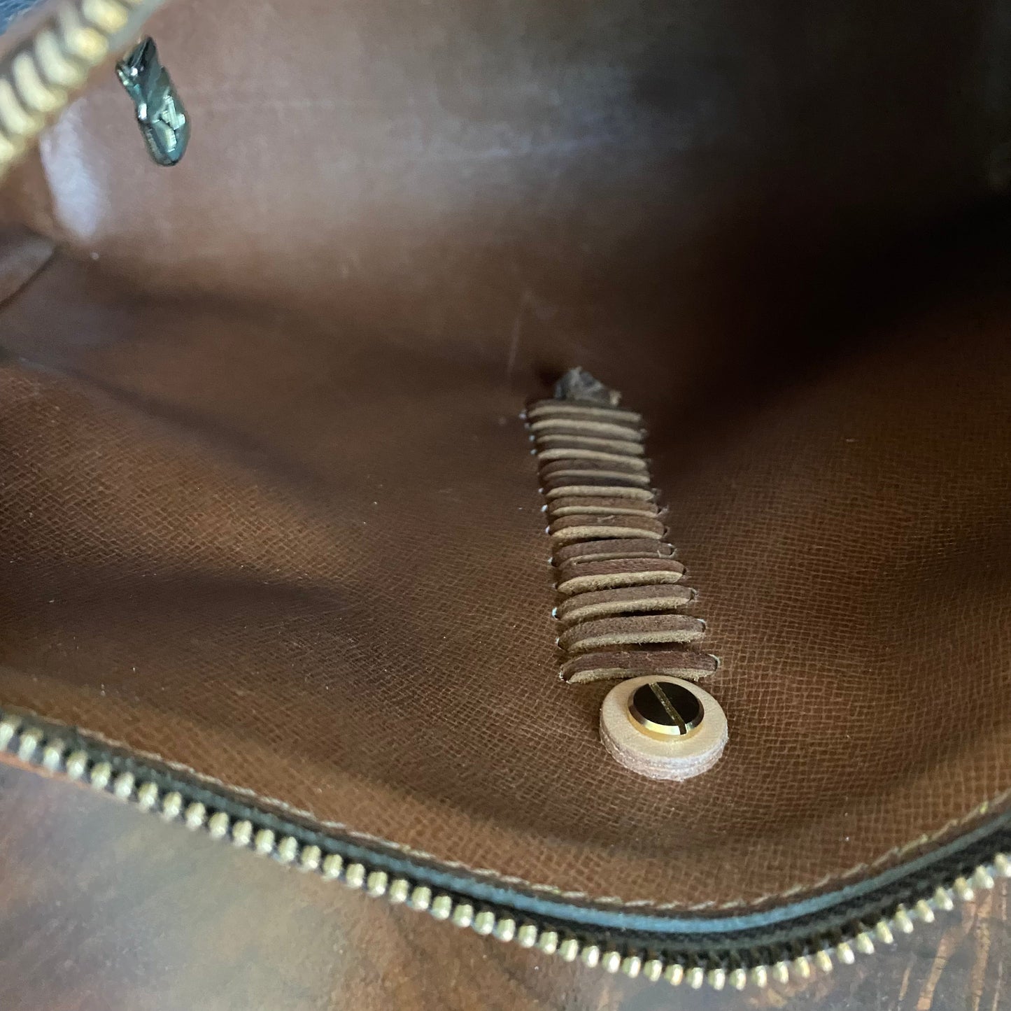 The Partridge Crossbody Bag -Orvis bags Monogram in Tan Fringe