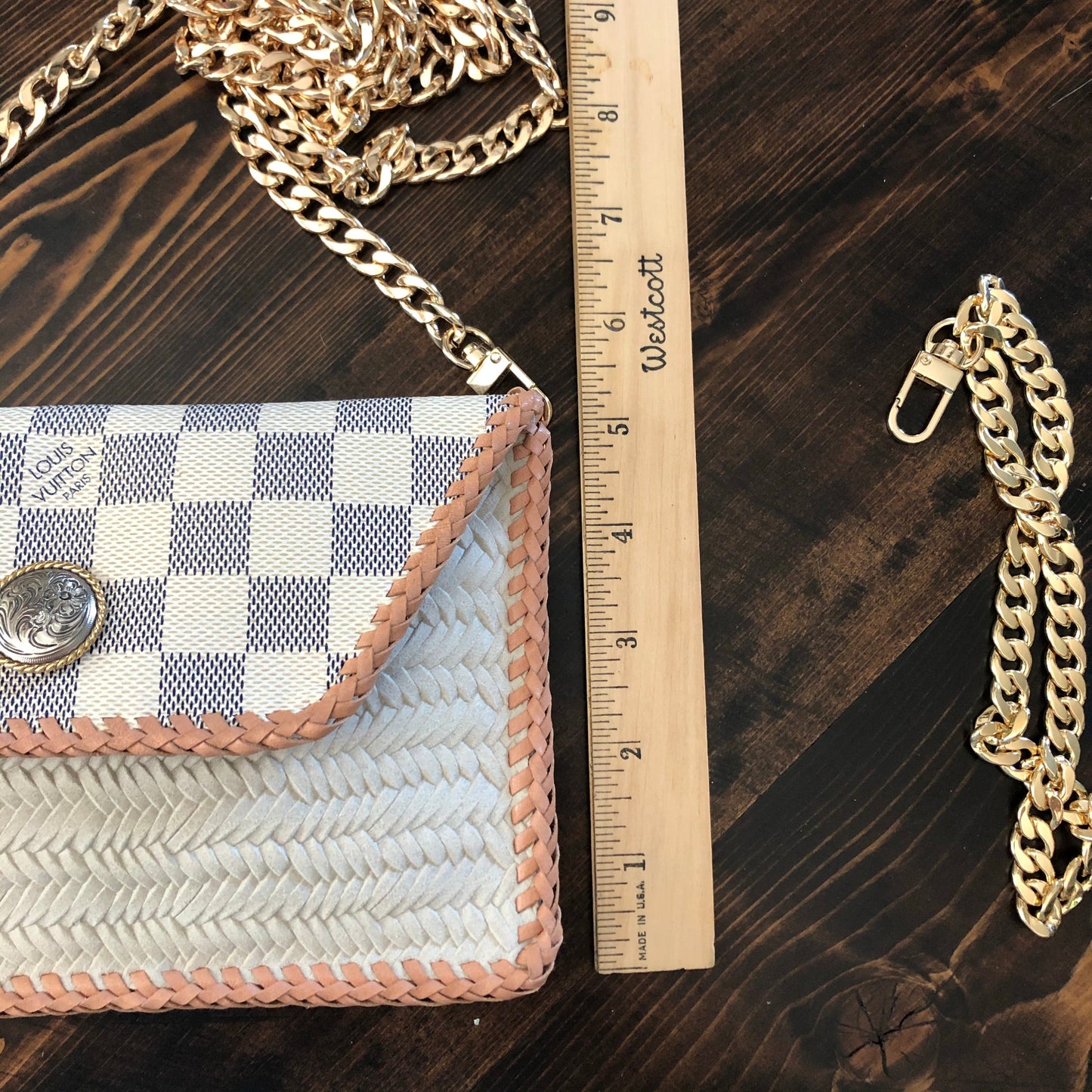 The Wren - Damier and CreamOrvis bags Wristlet/Crossbody/Clutch