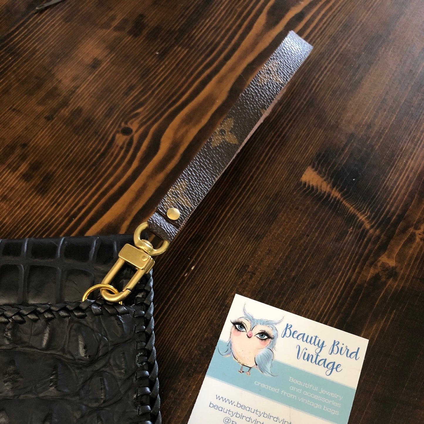 The Hawk - BlackOrvis bags Clutch/Wristlet/Crossbody Bag