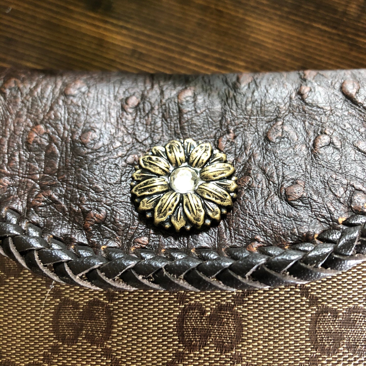 The Fringed Wren - BrownOrvis bags Wristlet/Crossbody/Clutch Bag
