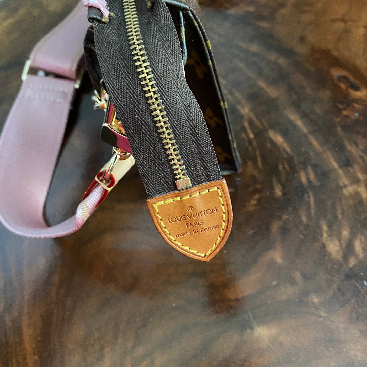 The Cygnet Crossbody -Orvis bags Monogram in Blush Pink