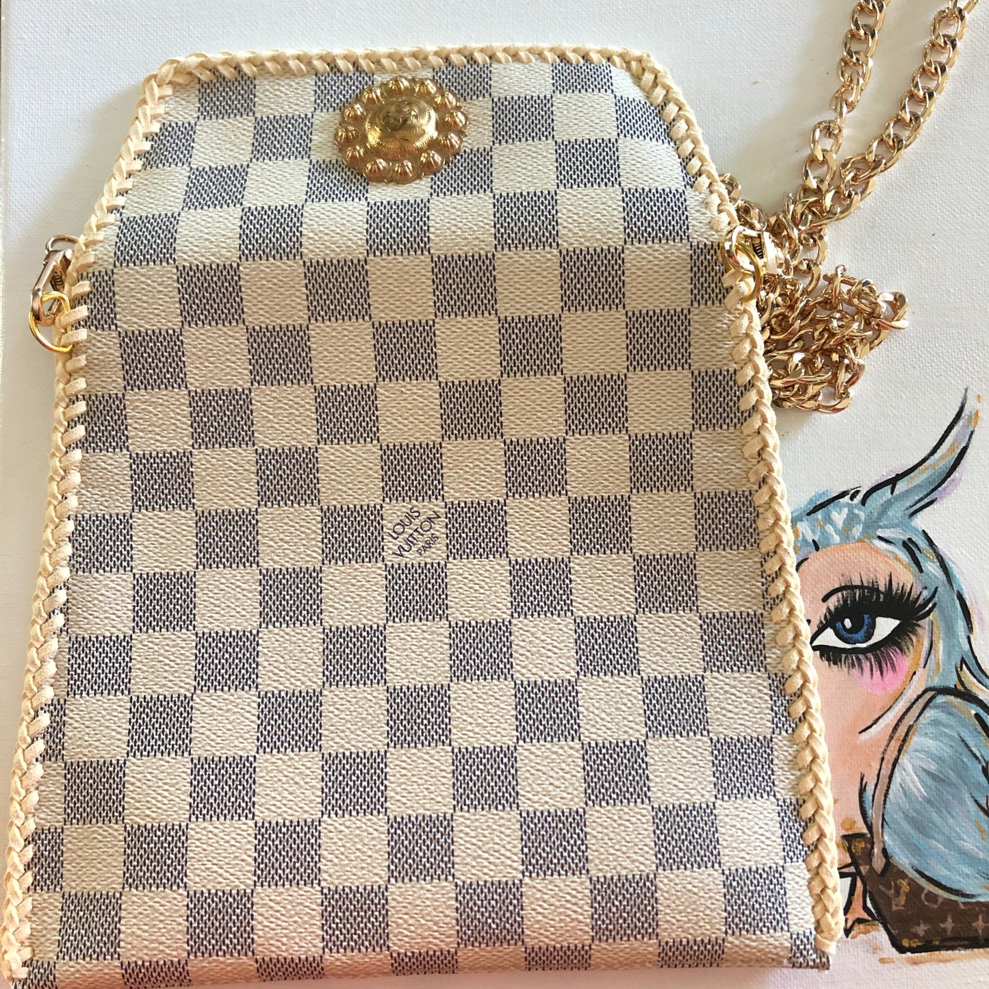 The Falcon - Damier Azur DelightOrvis bags Crossbody