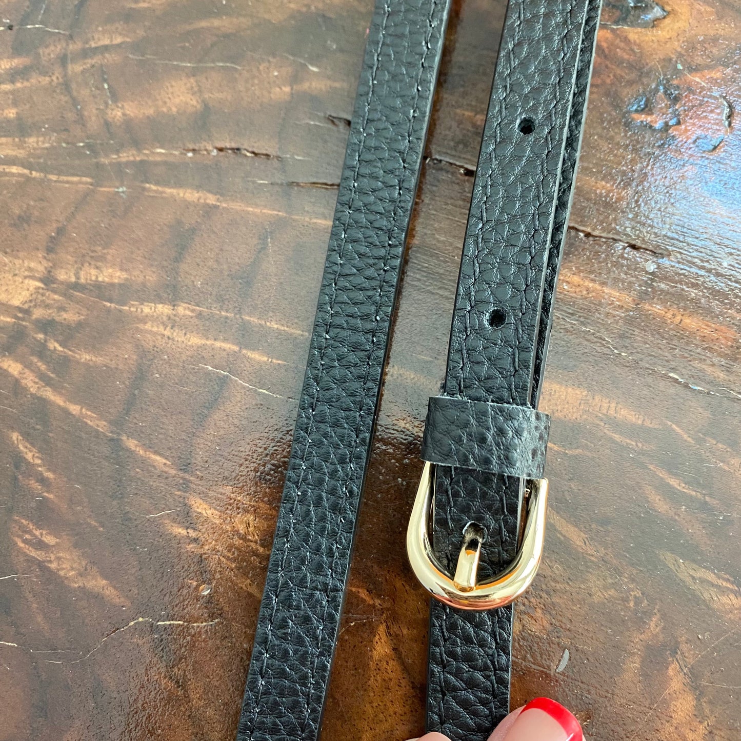 The Junco Crossbody -Orvis bags Monogram in Black Fringe