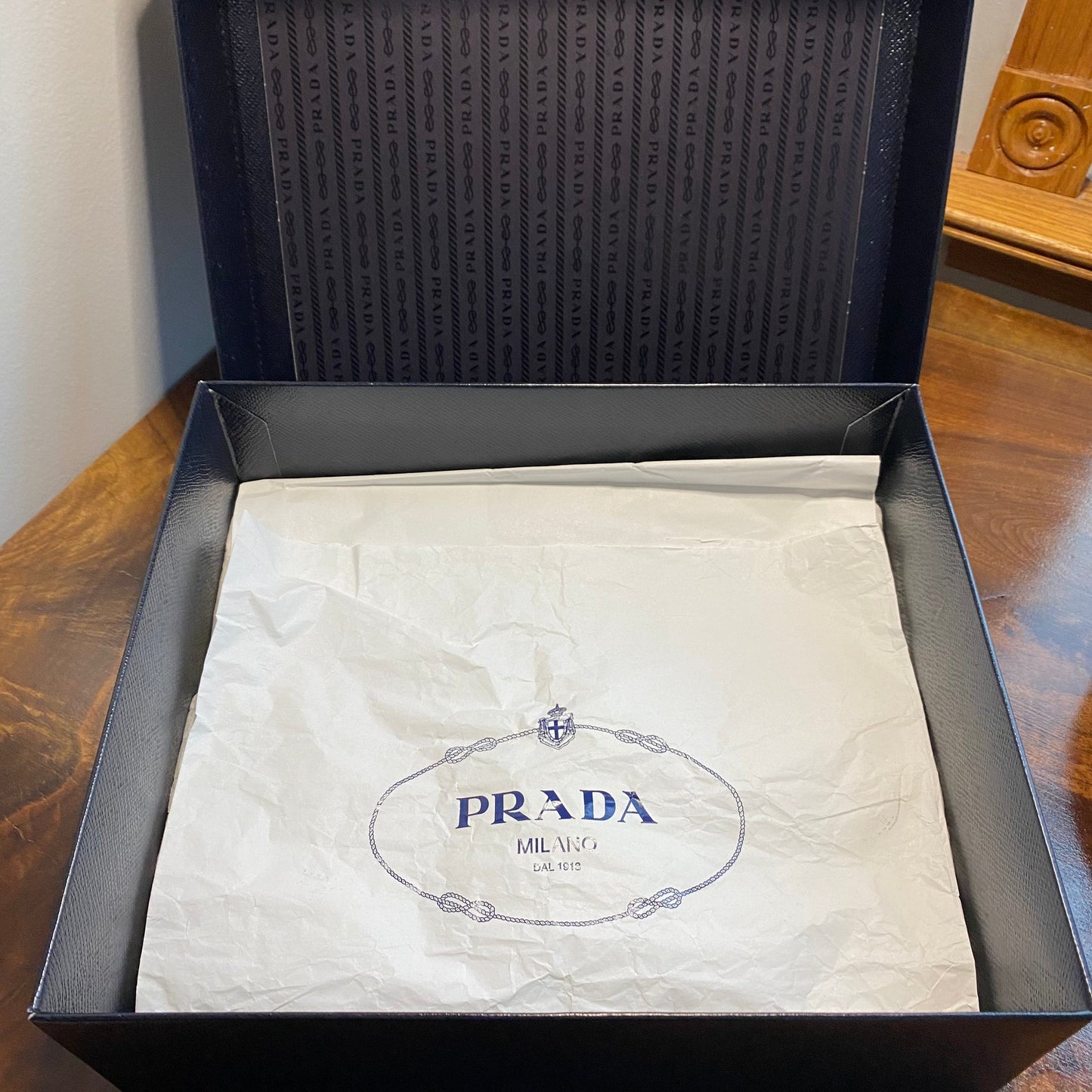 The Swan -Orvis bags Prada Organizer with Studs Crossbody/Wristlet