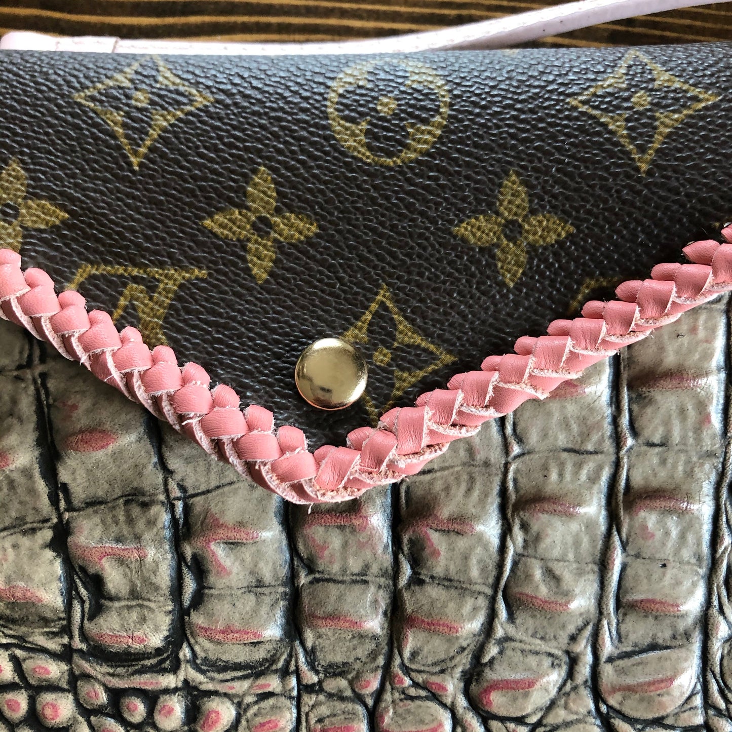 The Falcon - Blush Pink MonogramOrvis bags Crossbody