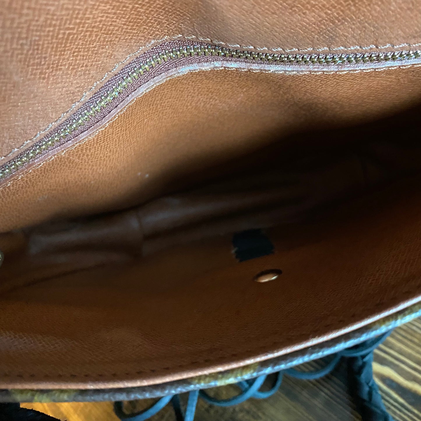 The Dove -Orvis bags Monogram Black Crossbody