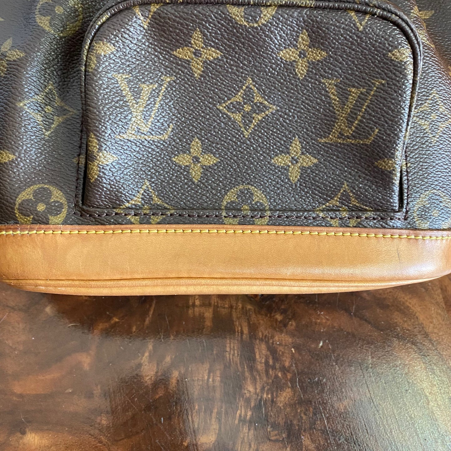 The Loon -Orvis bags Monogram Mini Backpack in Vachetta