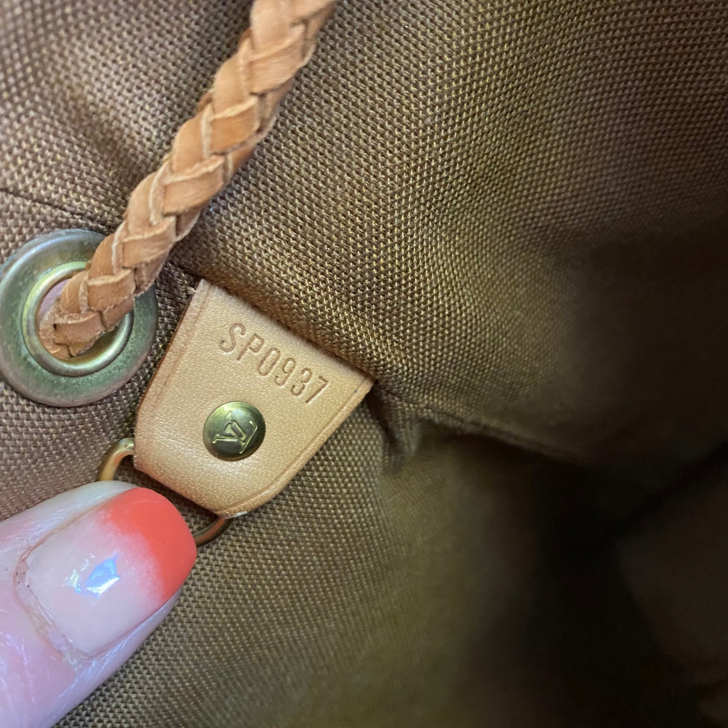 The Loon -Orvis bags Monogram Mini Backpack in Vachetta