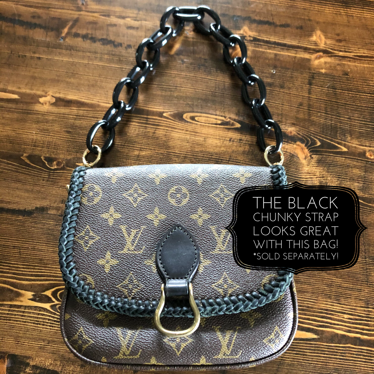 The Swift -Orvis bags Monogram Black Crossbody