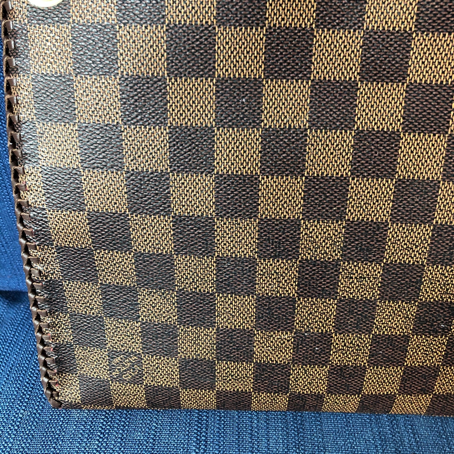 The Nuthatch -Orvis bags Damier Crossbody (Gold Hardware)