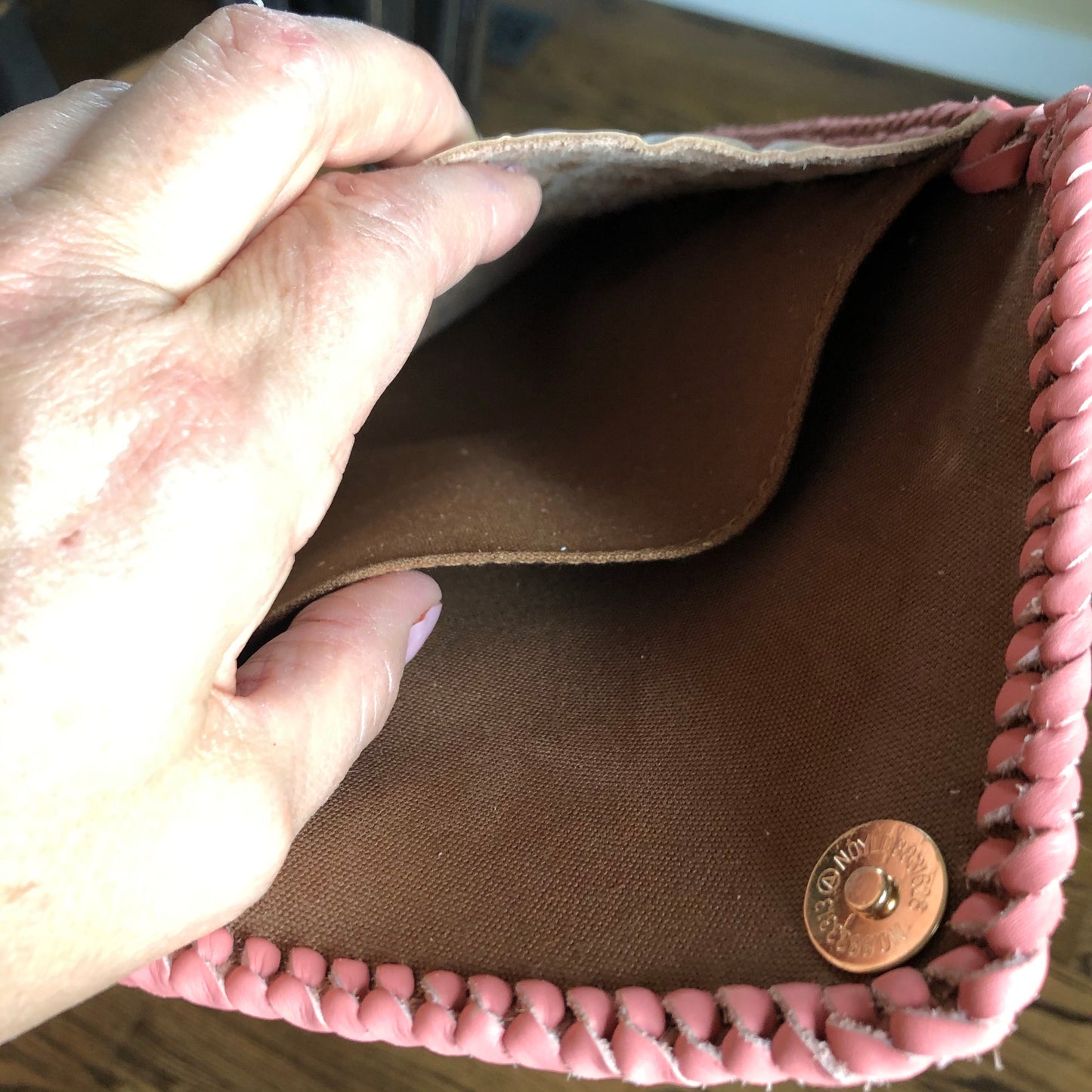 The Falcon - Blush Pink MonogramOrvis bags Crossbody