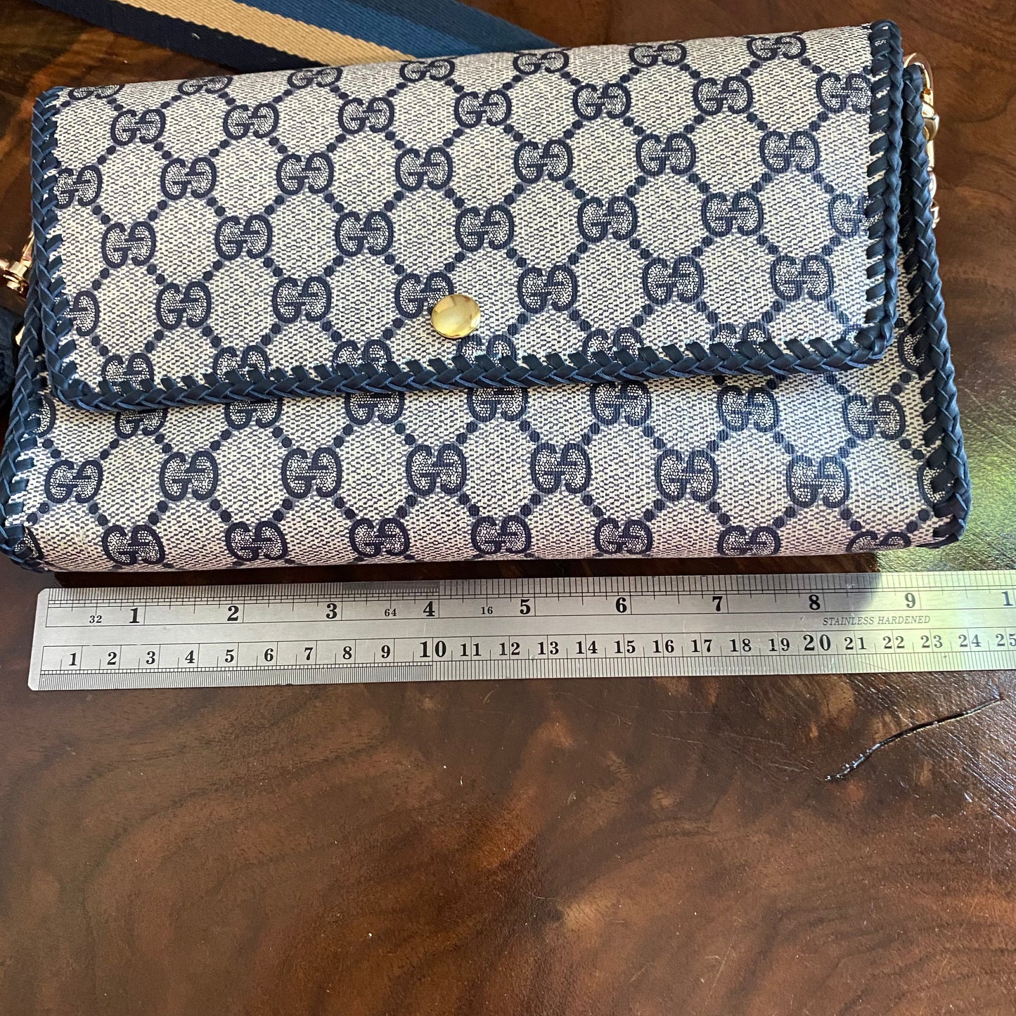 The Cardinal Bumbag/Sling Bag/Crossbody Bag - Navy GG