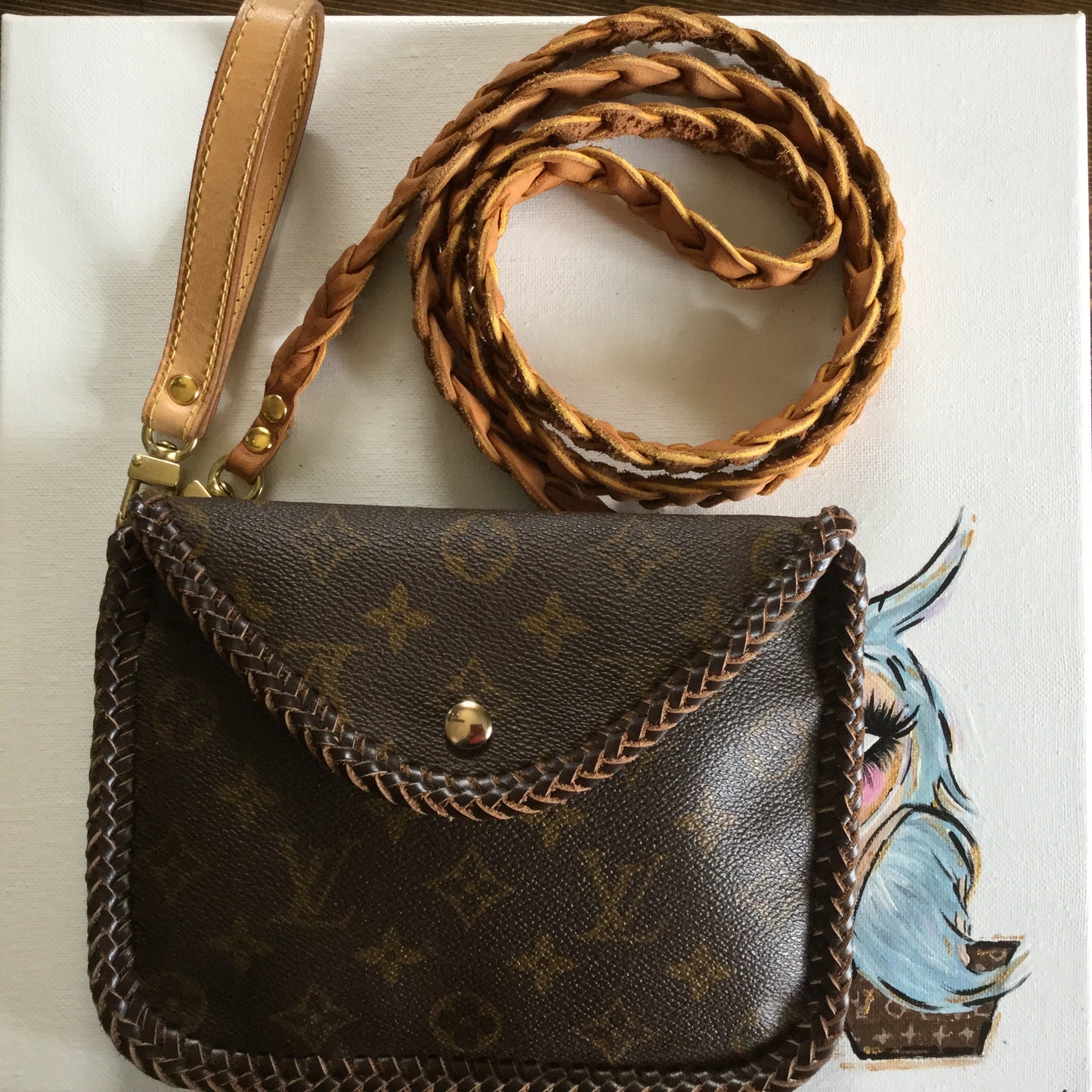 The Falcon - Full MonogramOrvis bags Wristlet/Crossbody/Clutch