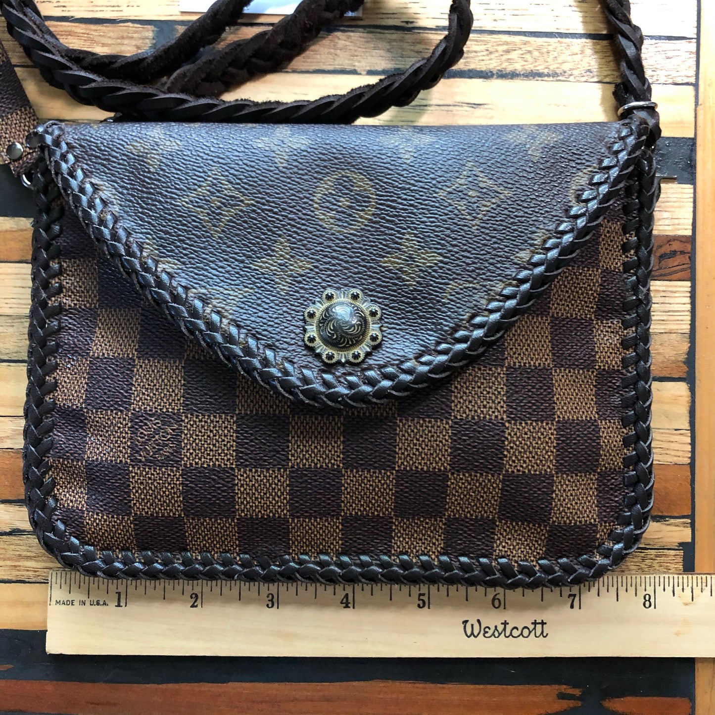 The Falcon - Damier/Monogram MixOrvis bags Wristlet/Crossbody/Clutch