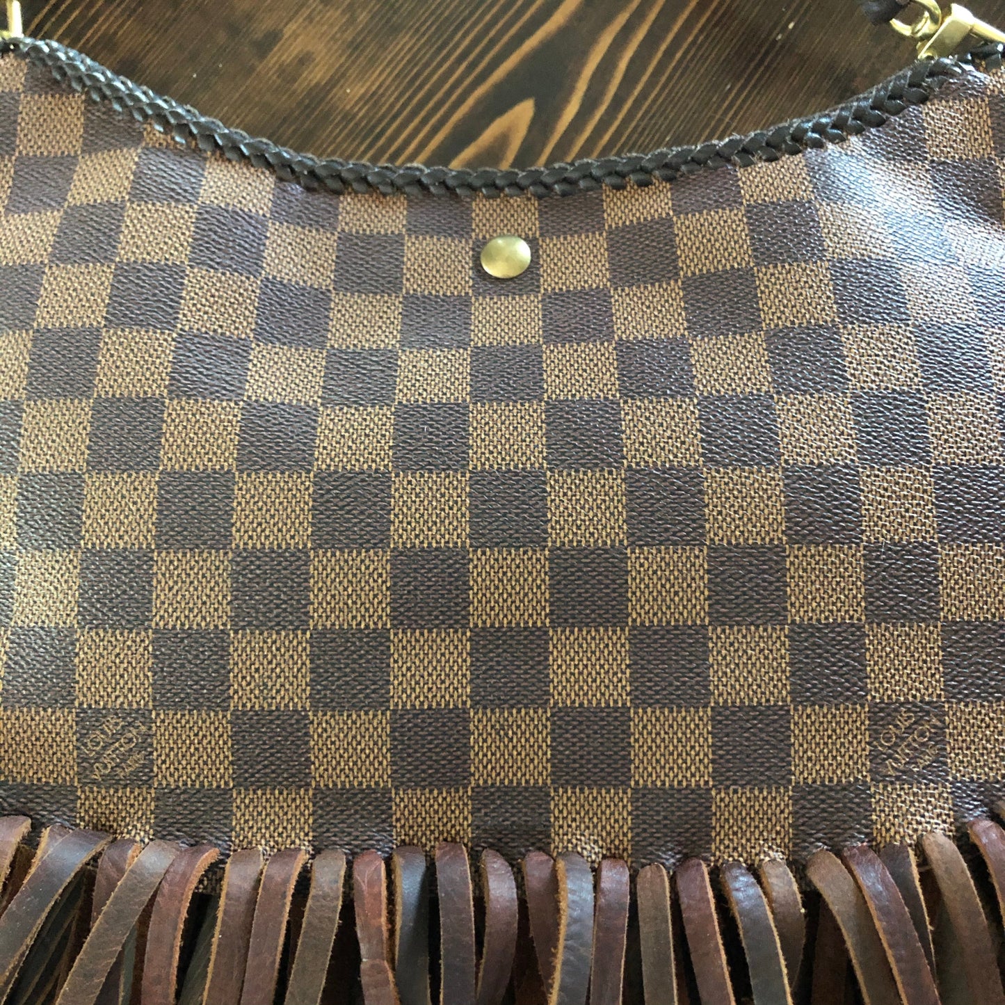 The Peacock -Orvis bags Damier Hobo Tote/Crossbody
