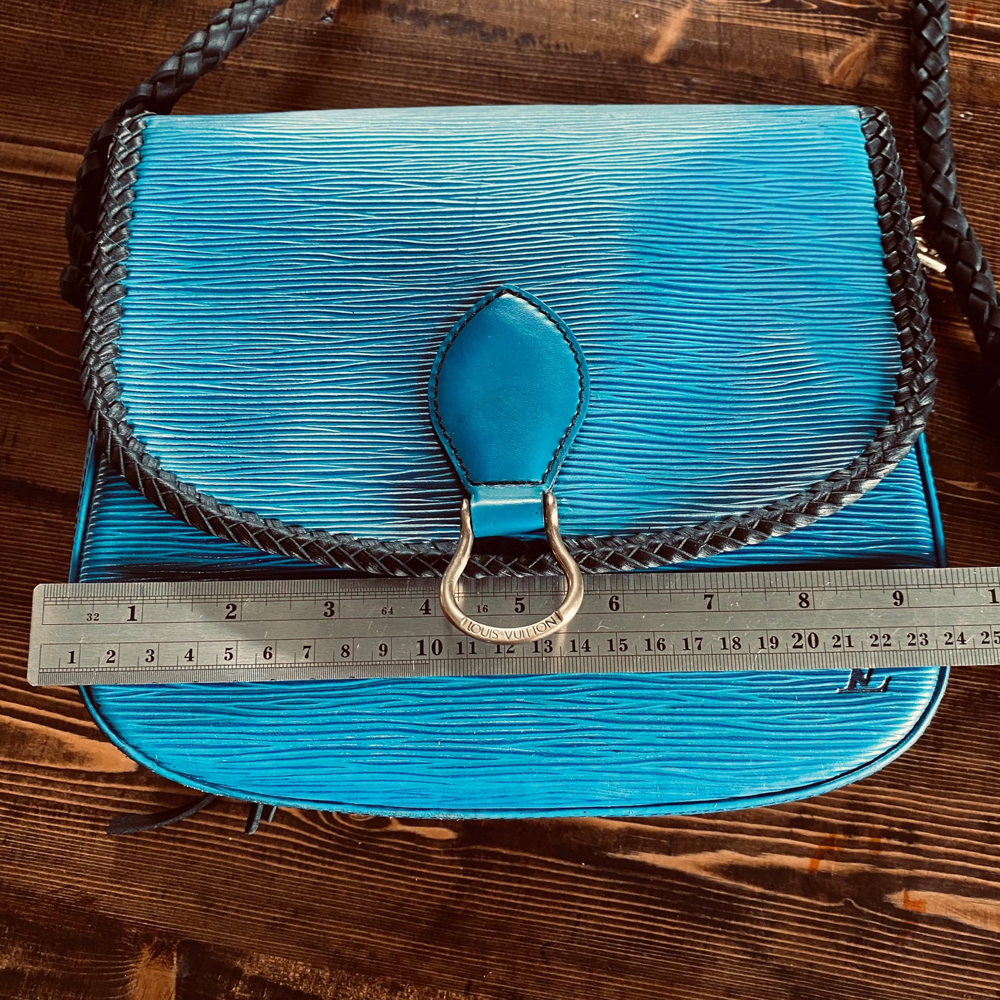 The Swift -Orvis bags Blue Epi Crossbody