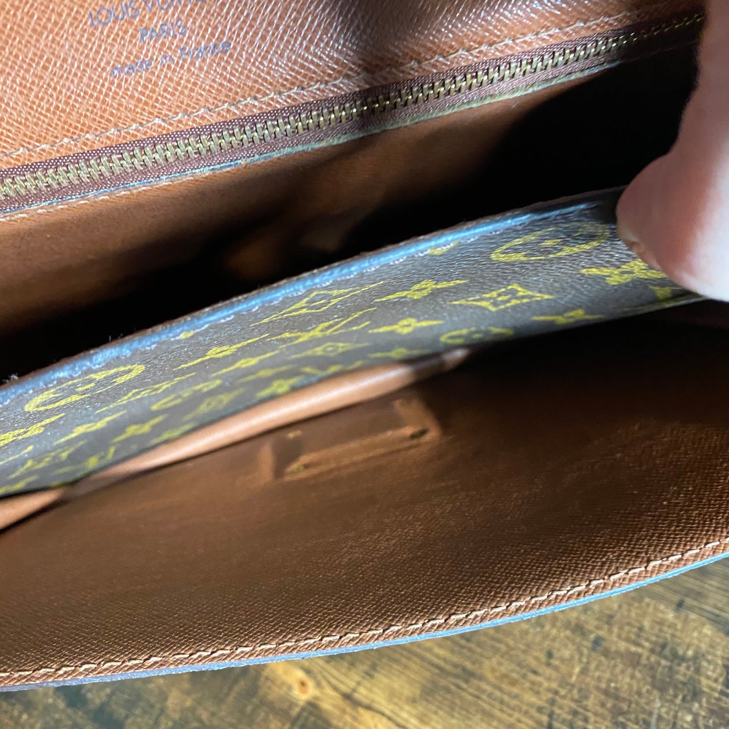 The Kingfisher -Orvis bags Monogram in Whiskey Crossbody