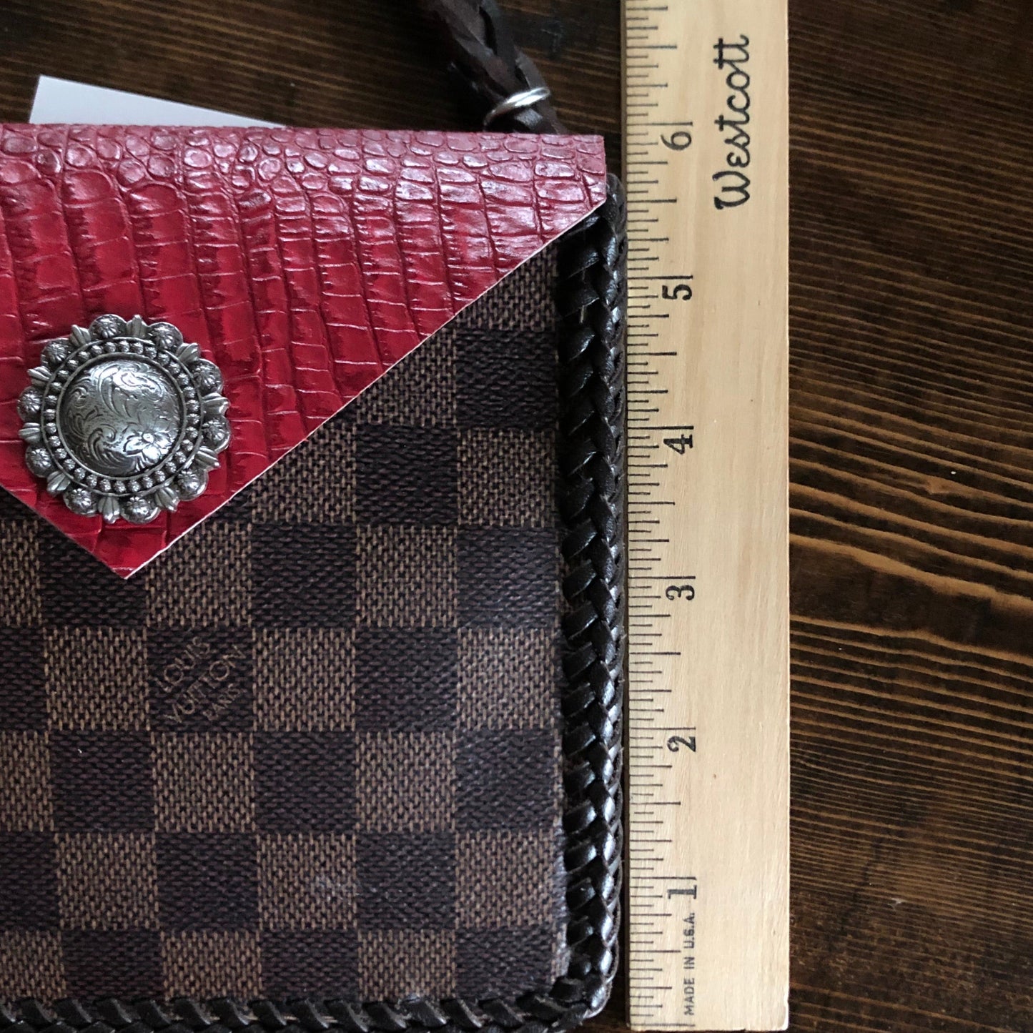 The Hawk - RedOrvis bags Clutch/Wristlet/Crossbody Bag