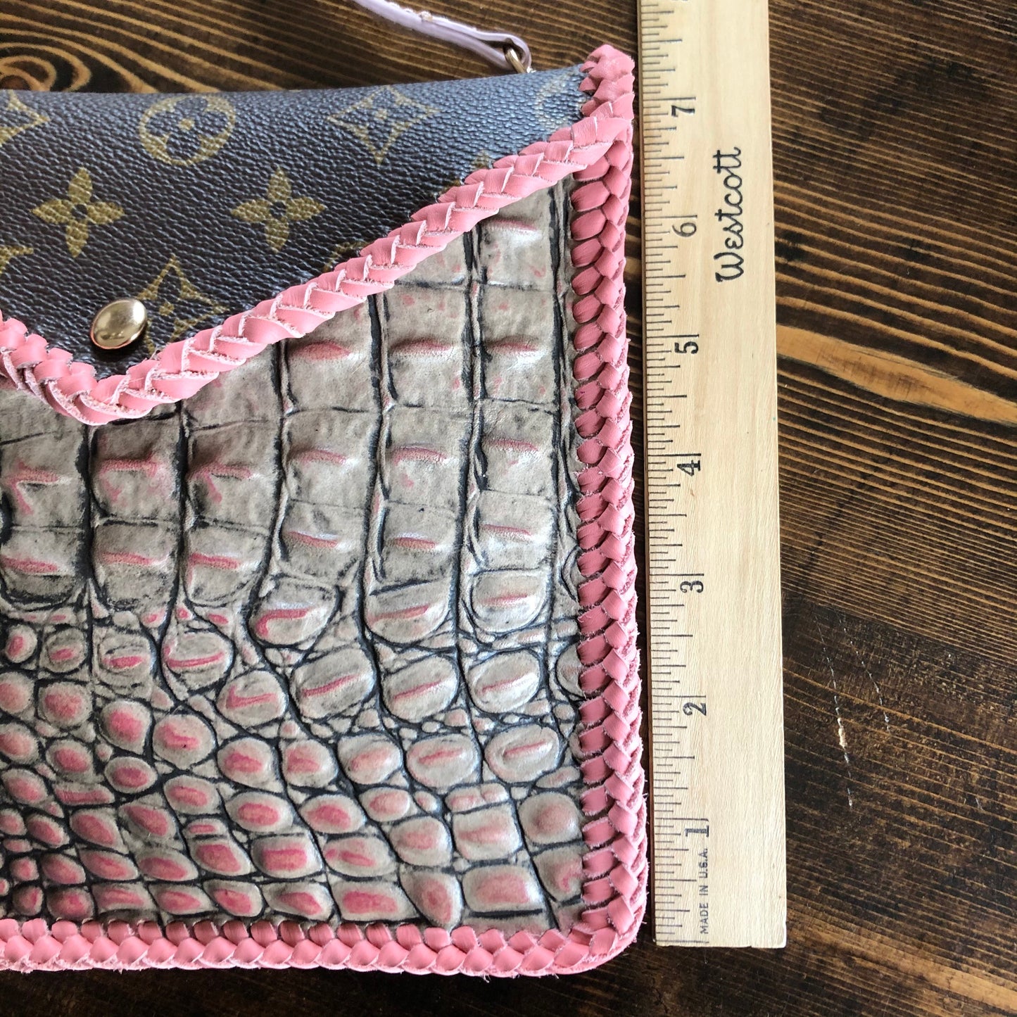 The Falcon - Blush Pink MonogramOrvis bags Crossbody