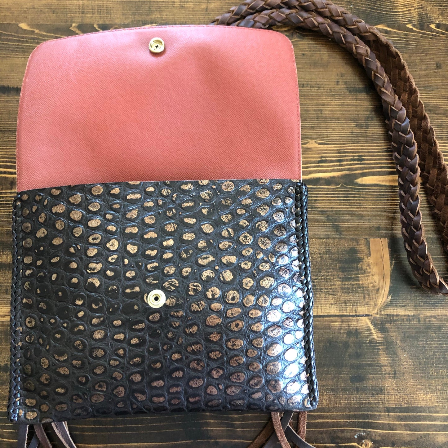 The Warbler Crossbody/Clutch in Damier Ebene