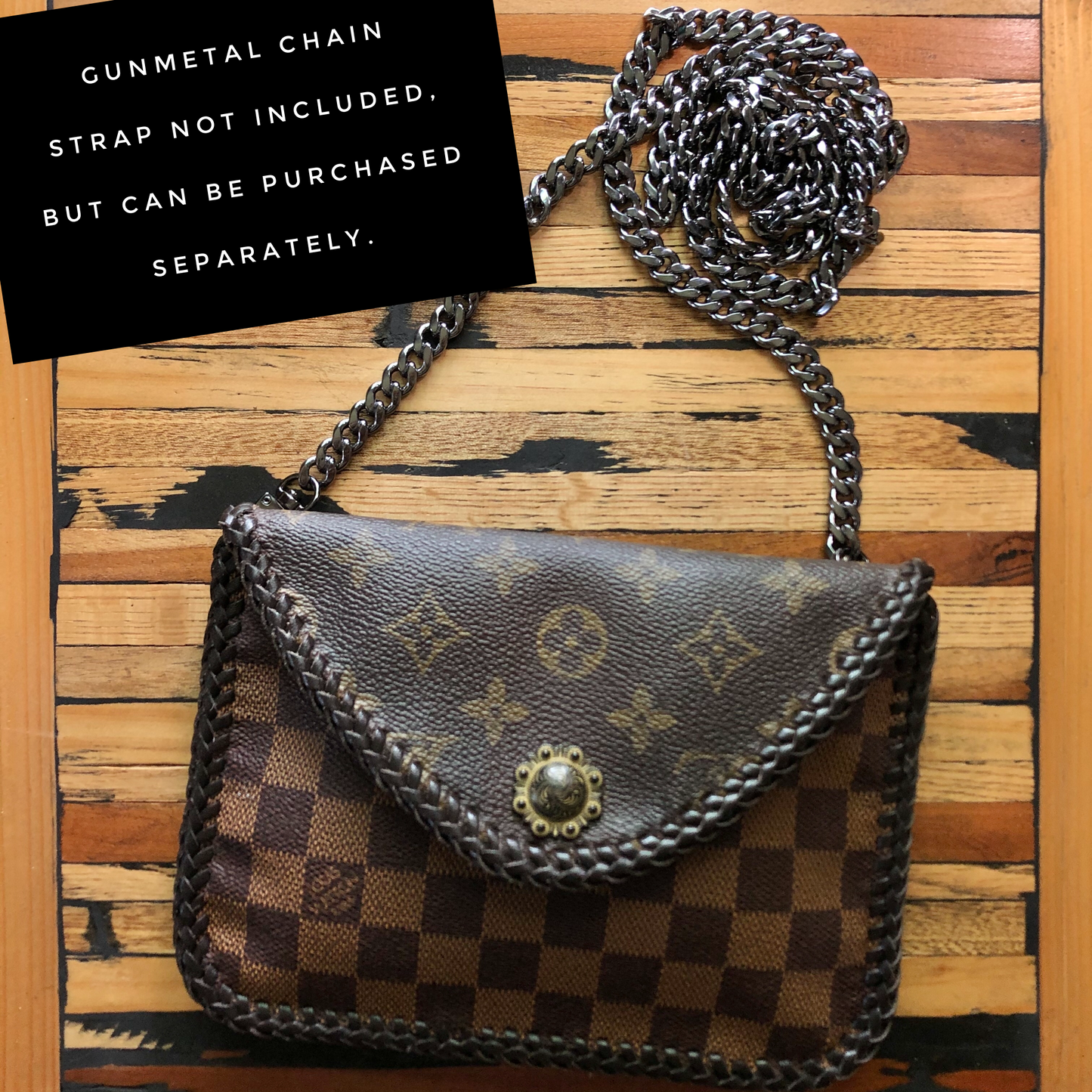 The Falcon - Damier/Monogram MixOrvis bags Wristlet/Crossbody/Clutch