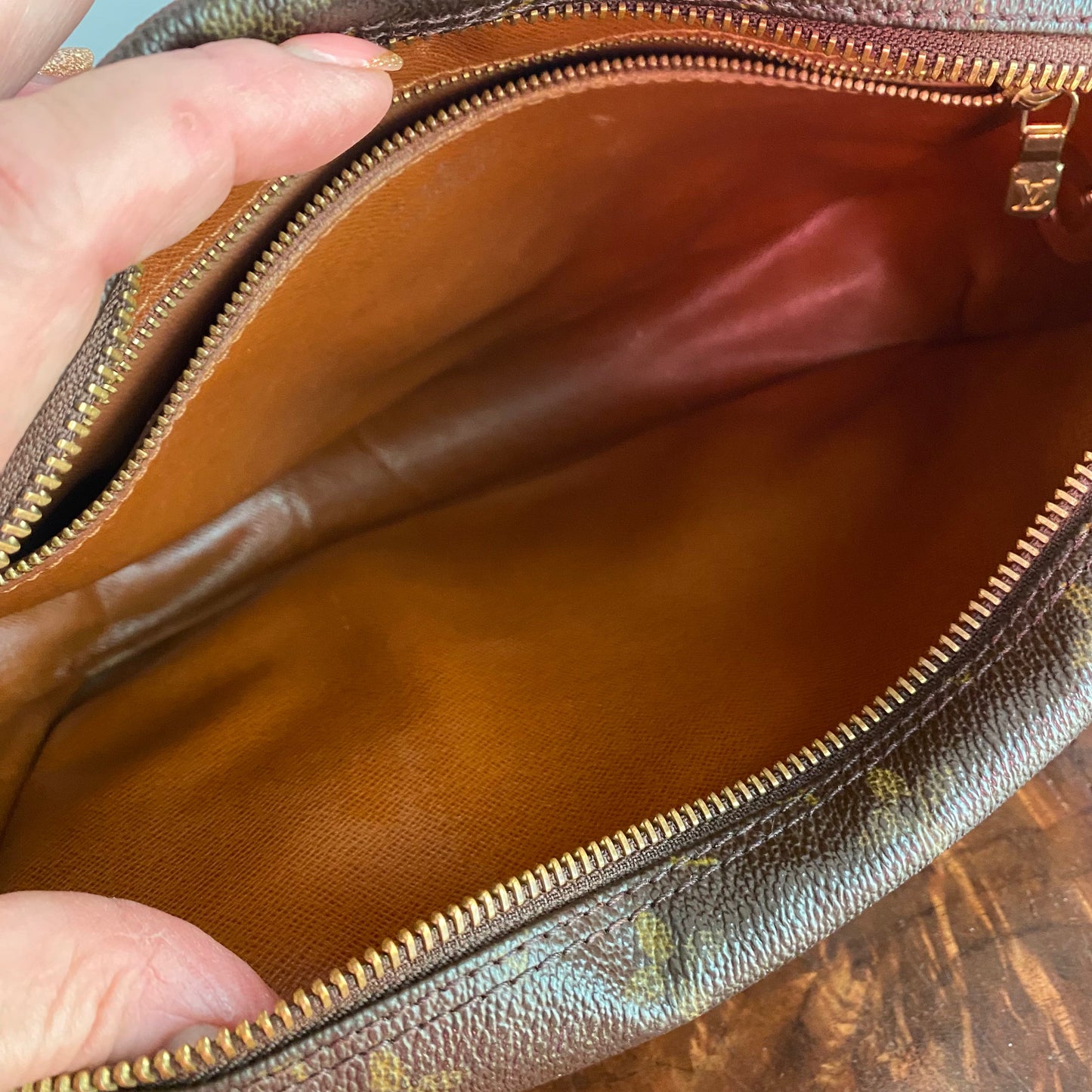 The Sparrow Crossbody -Orvis bags Monogram in Tan