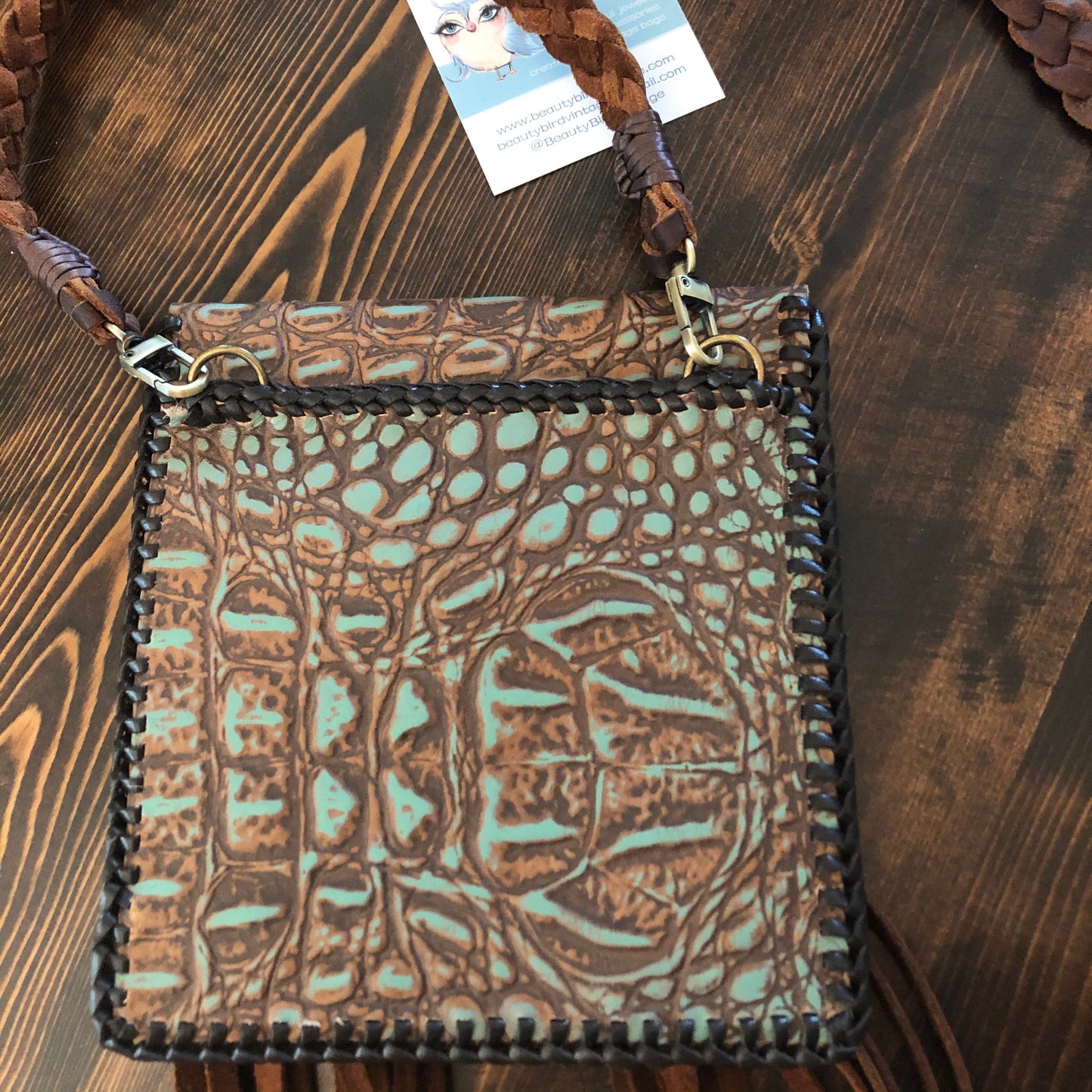 The Hawk - BrownOrvis bags Clutch/Wristlet/Crossbody Bag