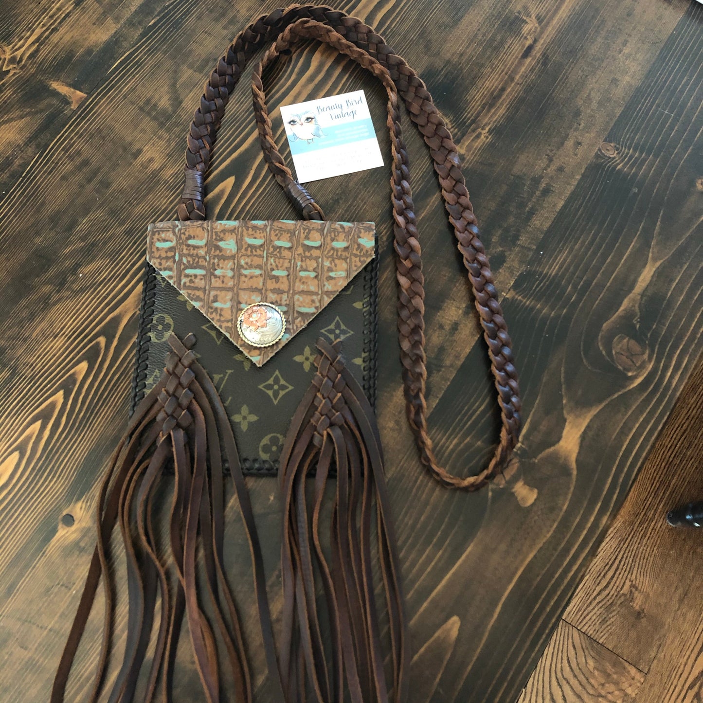The Hawk - BrownOrvis bags Clutch/Wristlet/Crossbody Bag