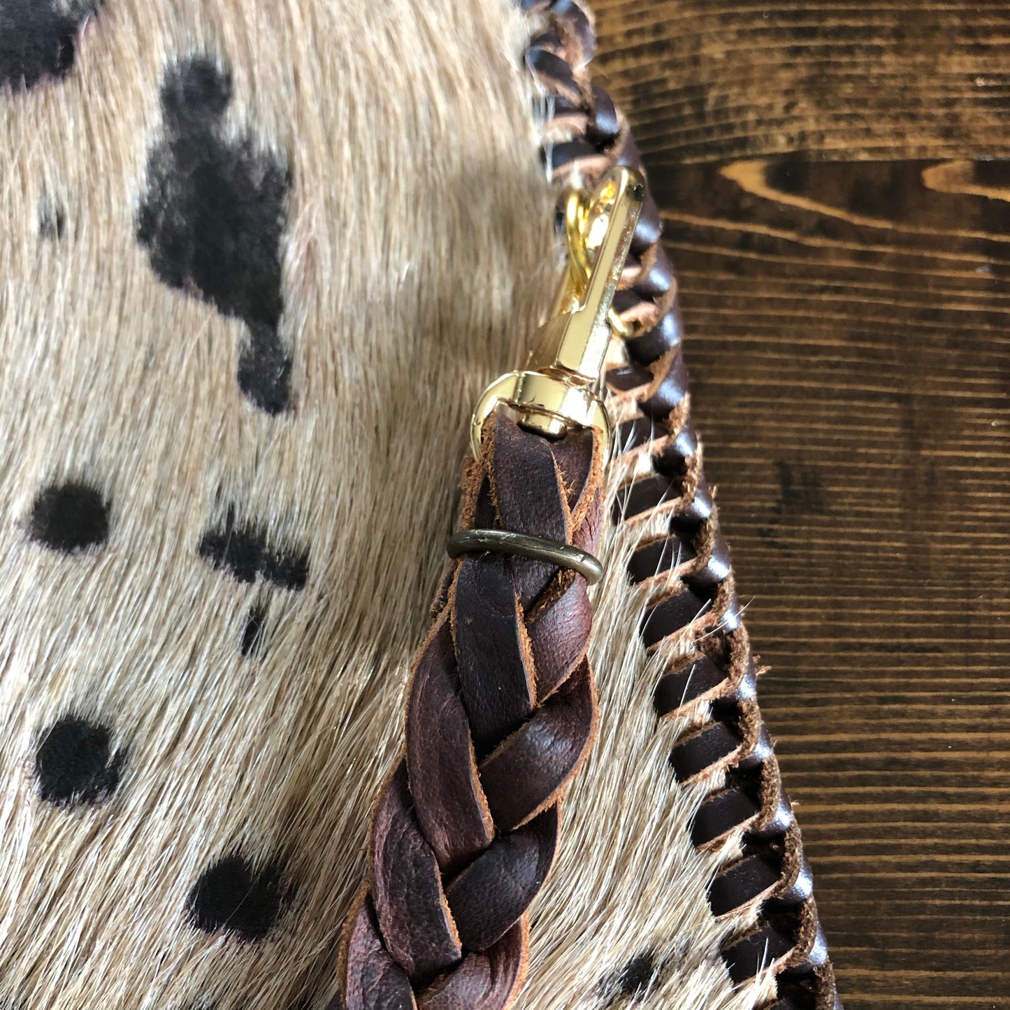 The Flicker - Tan/Chocolate Hair-on-HideOrvis bags Crossbody Bag